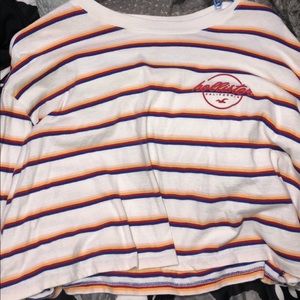 Hollister long sleeve crop